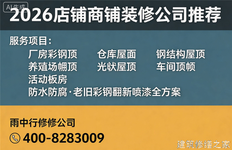 巢湖2026/9无为县彩钢瓦除锈翻新防腐价格多少钱